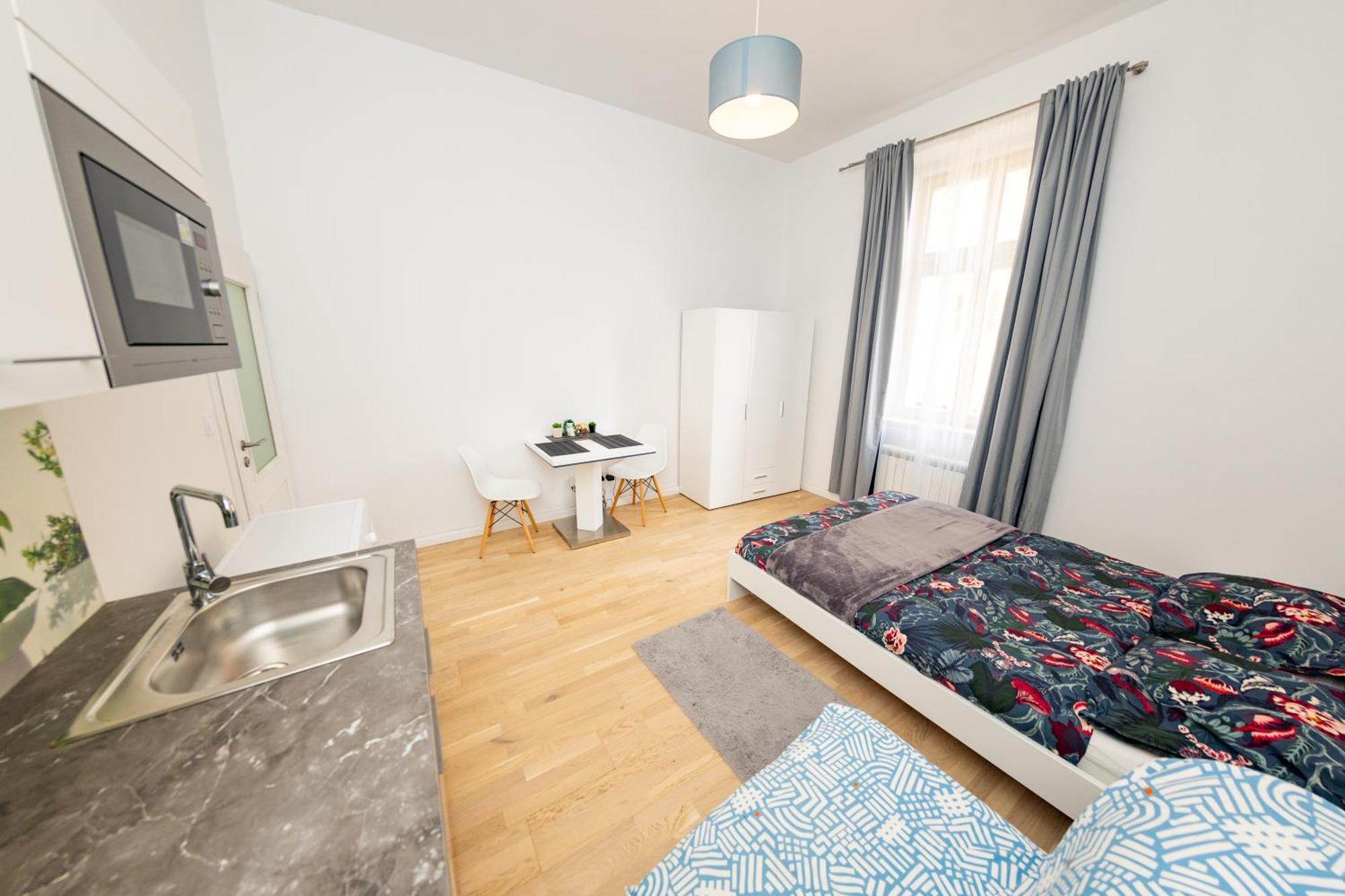 Wenceslas Square Apartment Prague Extérieur photo