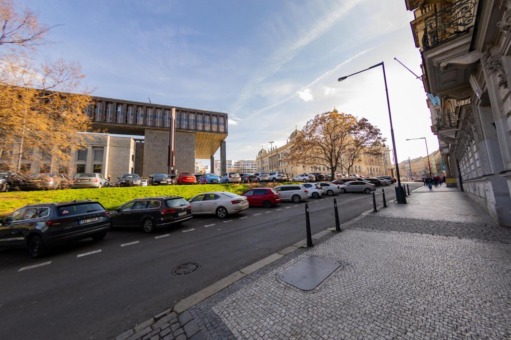 Wenceslas Square Apartment Prague Extérieur photo